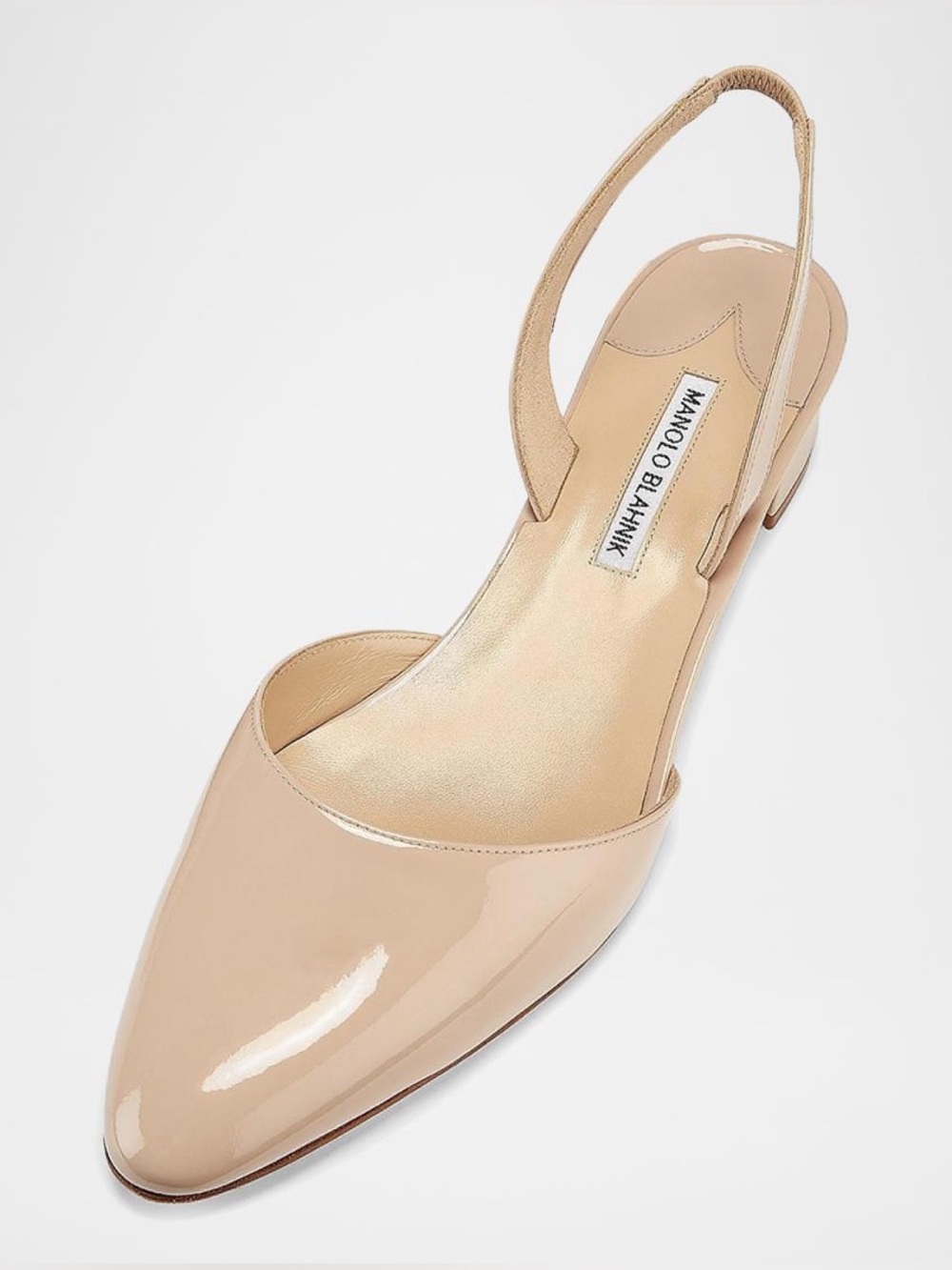 Manolo Blahnik
30mm Aspro Patent Leather Slingback Pumps - Picture 13 of 13
